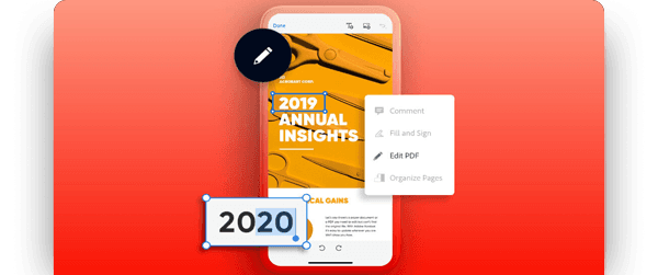 Your mobile device as a serious PDF work tool