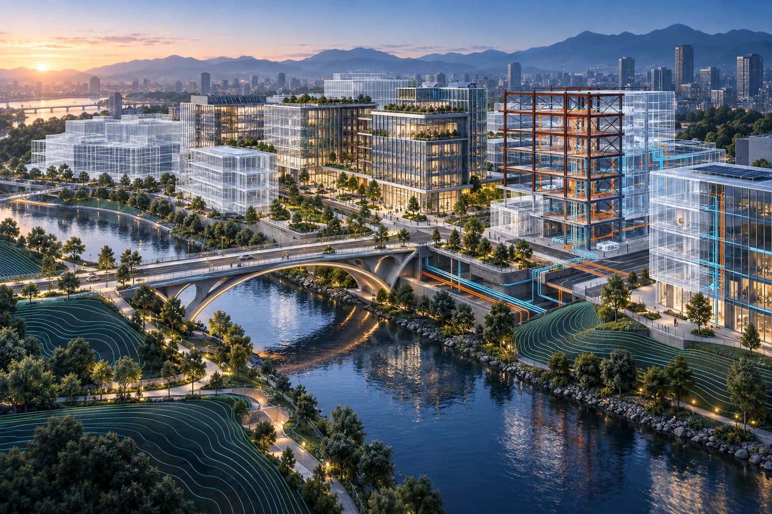 One project, connected disciplines